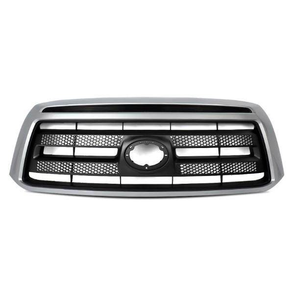 Electroplated Silver Front Bumper Grille for 2010-2013 Toyota Tundra 130*14*45 да