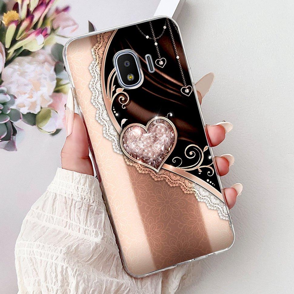 For Samsung J2 Pro 2018 Case SM-J250N Soft Silicone Luxury Letters Cover For Samsung Galaxy J2 Pro J2Pro Phone Cases Bumper