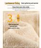 Women's Extra-Long White Lambswool Chenille Wide-Leg Knit Pants for Autumn/Winter (Tall Size 175)