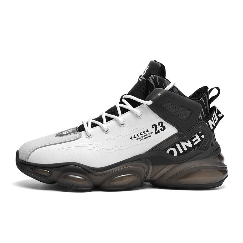 

AG Spring and Autumn Breathable Basketball Running Sneakers Trendy Shoes Platform Daddy Shoes High-Top Casual Shoes 39 белый