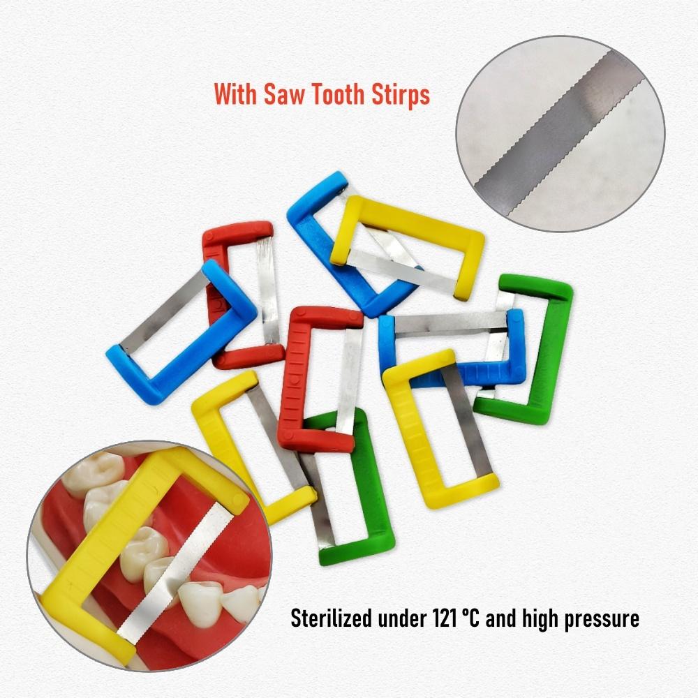 

Dental Polishing Cutting Strips Dental Orthodontic Interproximal Enamel Polishing Tooth Enamel Reducted Tool Teeth Whitening 5 pcs