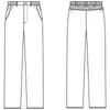 Fork Medical Scrub Pants 5030SC, Dark Navy, Size 3L