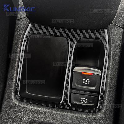 Real Soft Carbon Fiber Sticker For Renault Clio 5 MK5 2020 2025 2025 2025 2025 2025 LHD RHD Car Electronic Parking Brake Trim
