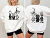 Nightmare Before Christmas Printed Womens Round Neck Sweatshirt AutumnWinter Fashion Trend Pure Cotton Top Neutral Sweatshirt