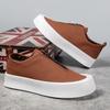 Mode Klassische Marke Herren Echtleder Schuhe Frühling Herbst Neuer Stil Dickbesohlte Slipper Mode Herren Business Casual Schuhe