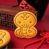 Plastic Biscuits Mold Cookie Stamps 2025 Snake Year Cookie Cutters Fondant Cake Mold Kitchen Pastry Baking Tool