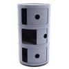 Modern Furniture Bedside Cabinet Nightstand Multifunctional Circle Storage Table