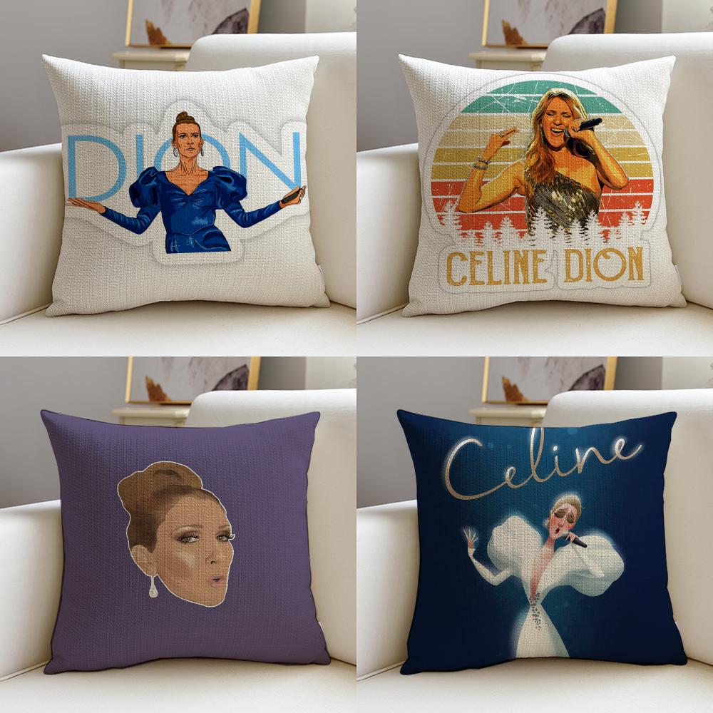 Timeless CCeline DionS Cushion Cover Pcs Linen Throw Pillow Covers X X Modern Home Decor
