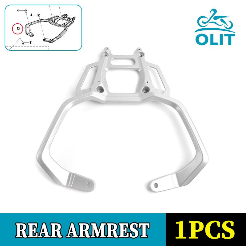 For CFMOTO 450MT Rear Armrest Rear Shelf Armrest CF Moto 450 MT Tail Wing Rear Armrest Cover Plate Motorcycle Original Parts Rear armrest