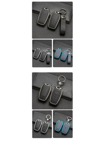 Full-Cover Metal Key Case for Toyota Corolla, RAV4, Rongfang, Wilanda, Levin, Camry