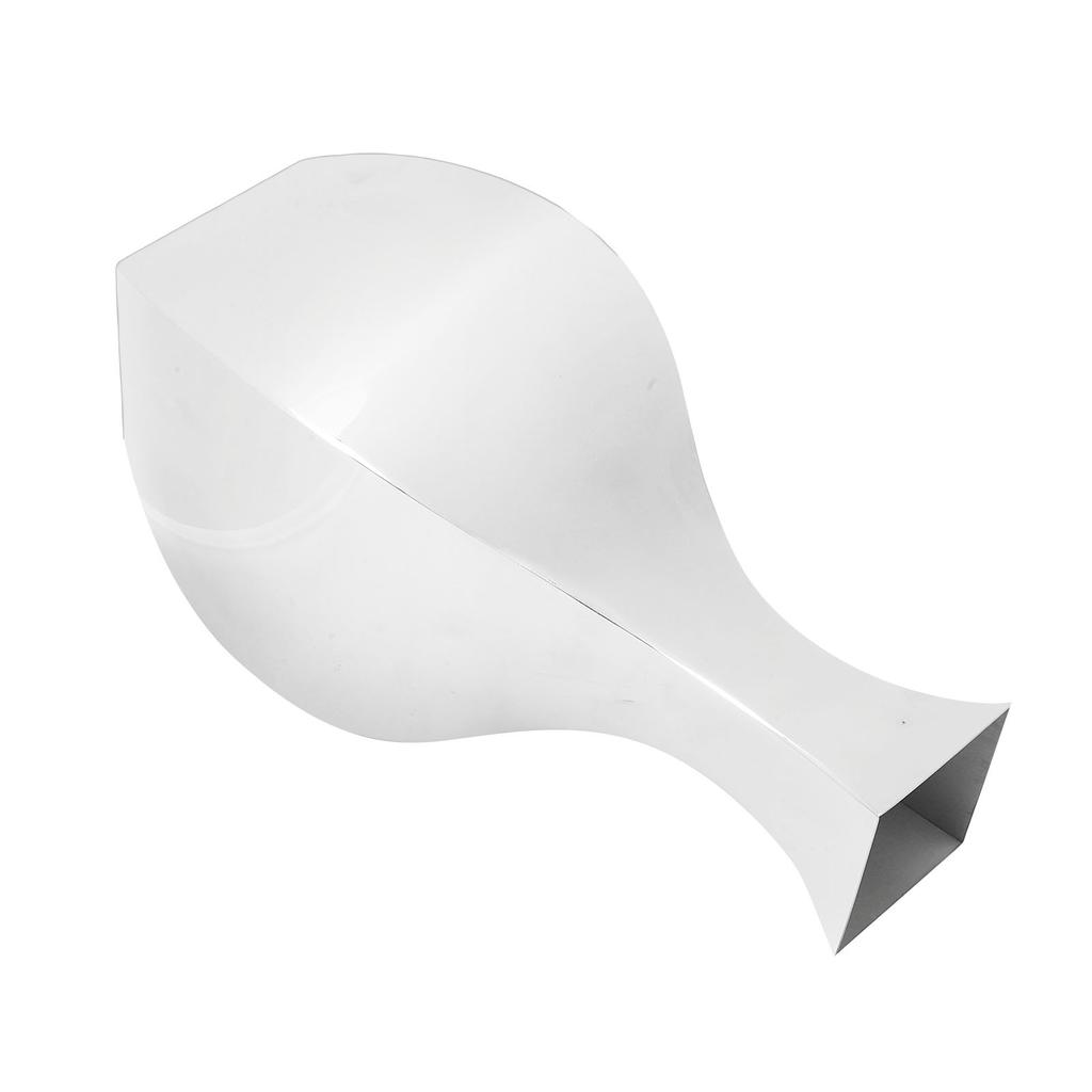 Polished Stainless Steel Vase Nordic Modern Flower Vase for Home Living Room Decor Tabletop Ornament