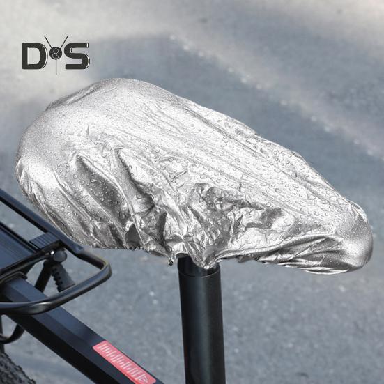 Bicycle Seat Rain Cover Waterproof PVC Foldable Lightweight MTB Mountain Road Bike Saddle Cushion Dust Snow Sun Protection Cover