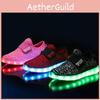 Lightweight And Wear-resistant Led Sneakers For Boys And Girls In Multiple Colors