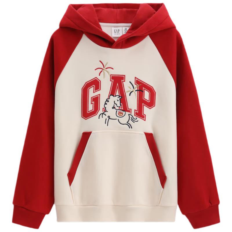 Gap Boys' Logo Fleece Pullover Hoodie