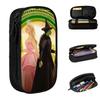 Cartoon Wicked For Good Film Pencil Cases Musical Fantasy Pen Box for Student Large Storage Bag School Supplies Gifts Stationery