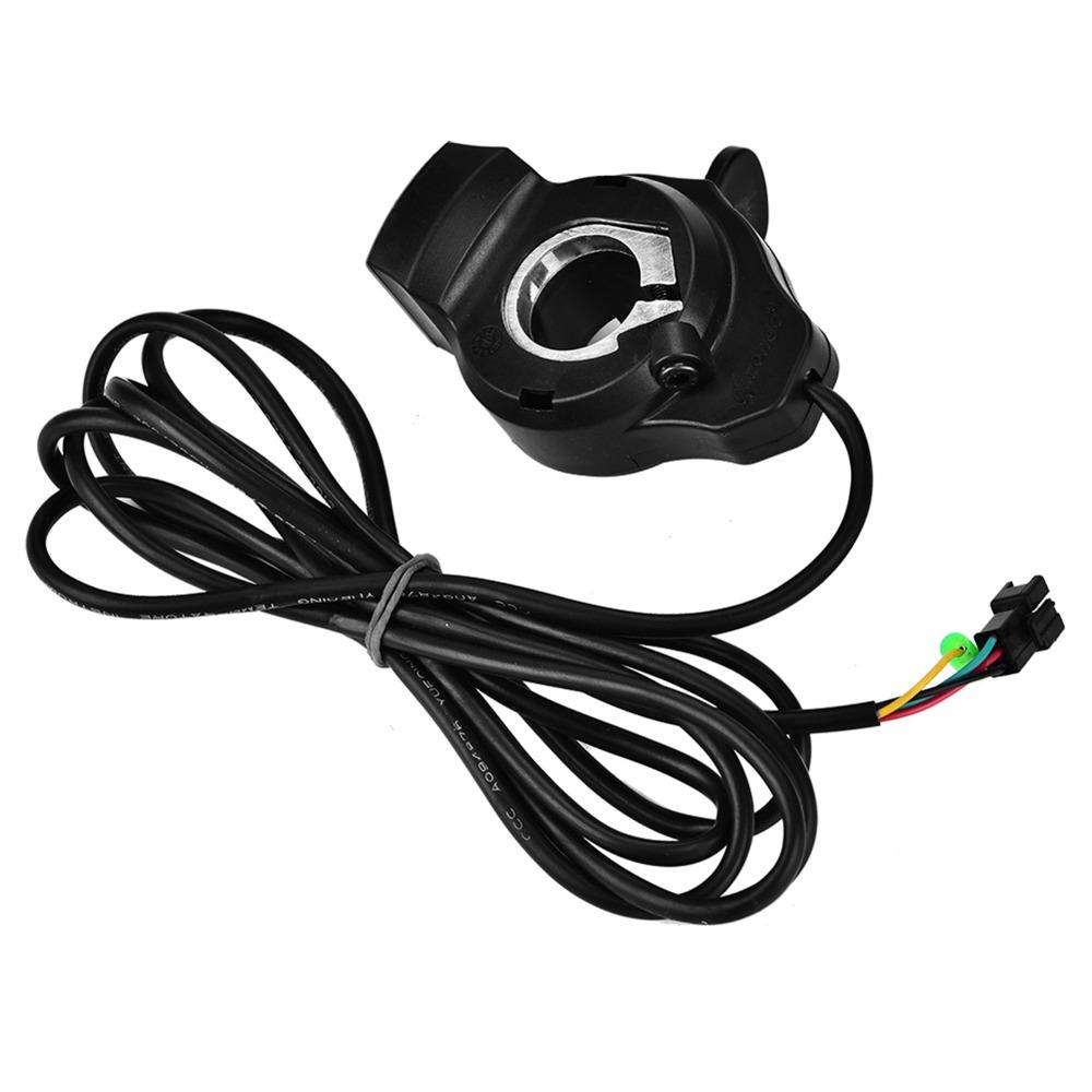 Black Scooter Thumb Throttle 12V-99V Thumb Throttle  Electric Scooter Accessory