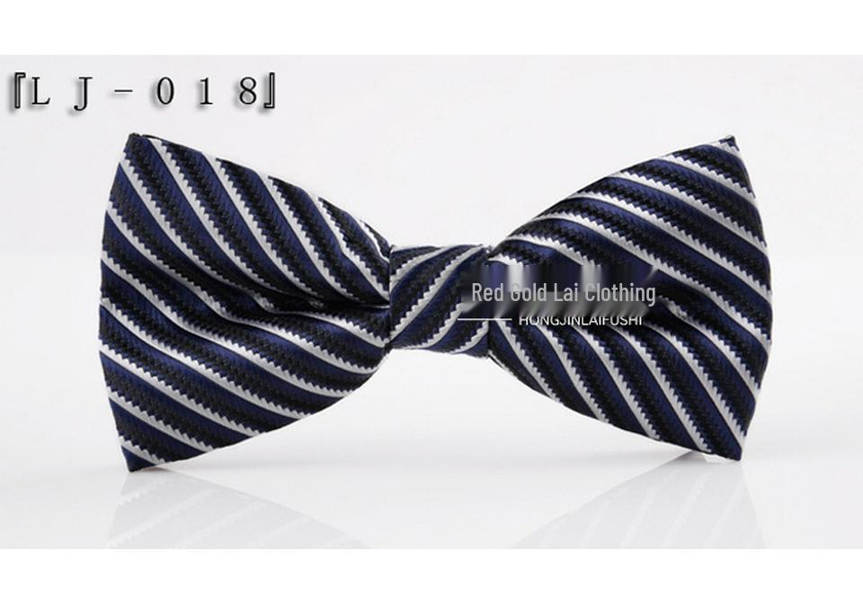 Korean Style Double Layer Polyester Bow Tie for Men & Women – Ideal for Weddings & Formal Events