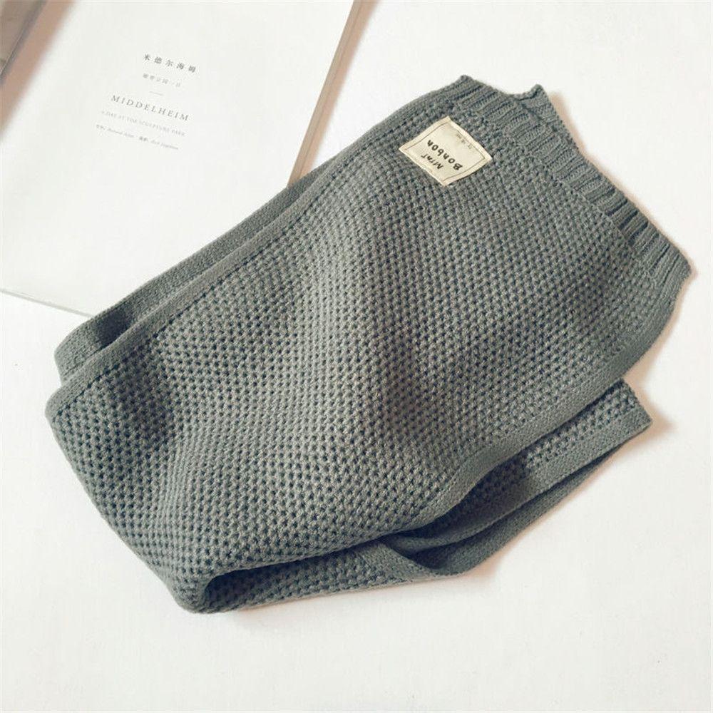 Cute Kids Scarf Autumn Winter Korean Fashion Children's Knitting Neck Warmer Baby Wool Versatile Warm Scarf For Girls Boys