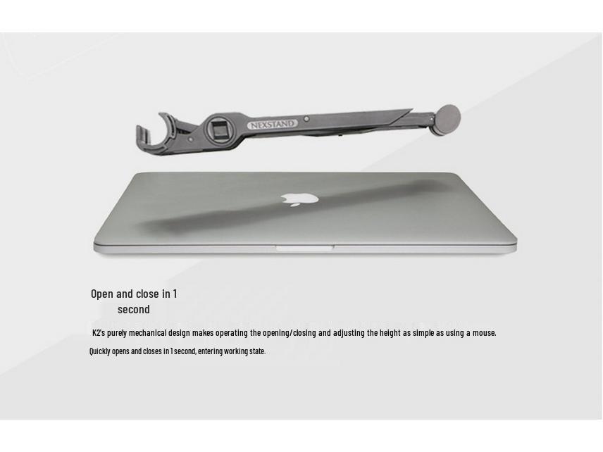 Support d'ordinateur portable pliable et réglable Nexstand K2