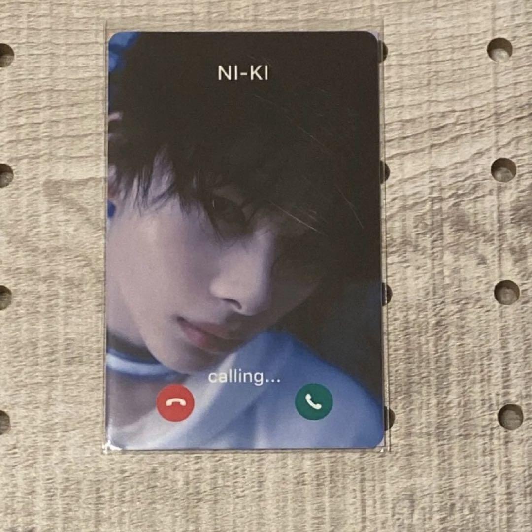 

[USED] Enhypen Niki Hello Card