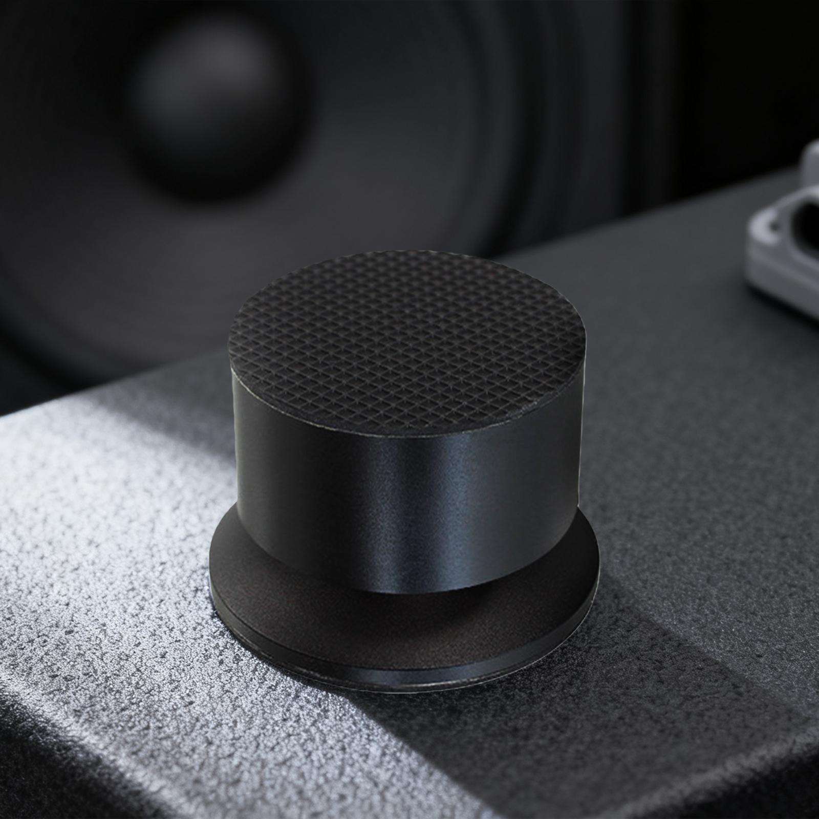 

Universal Spring Loaded AntiVibration Pad for Speakers Aluminum Construction NonSlip Rubber Base