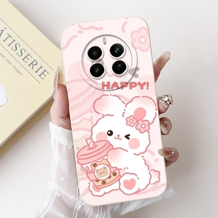 2025 New For Realme 12 Pro+ 12Pro 5G Lens Protective Phone Case For Realme 12 Pro Plus 5G Cute Pattern Soft Silicone Cases