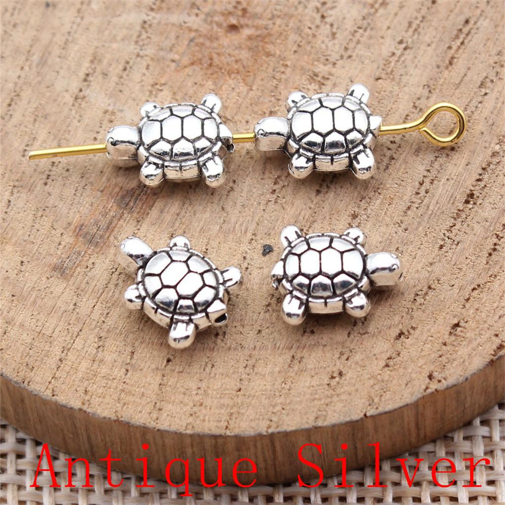 Ocean Animal Tiny Hole Beads For Bracelet Necklace Jewelry Making Craft Findings