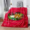 Cartoon Rilakkuma Anime Girls Throws Blanket for Baby Hiking Picnic Bed Super Soft Cute kawaii Flannel Blanket birthday gift