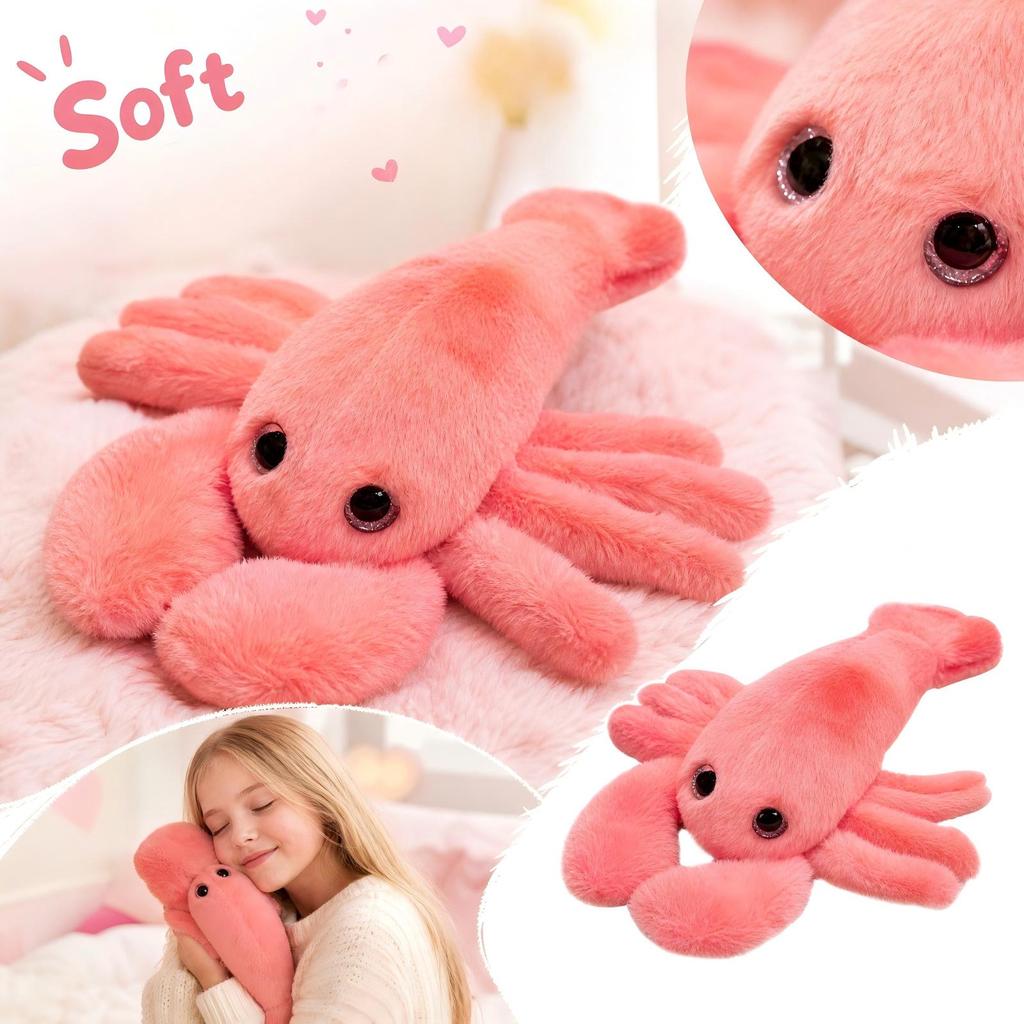 Plush Stuffed Animal Toy, Soft Cuddly Plush Doll Figure for Kids, Cute Plushie Gift