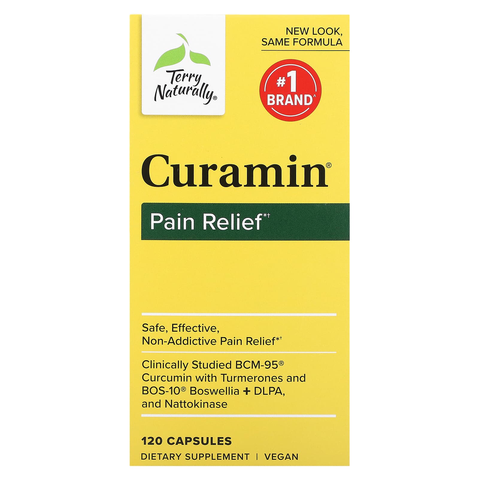 

Curamin, Pain Relief, 120 Capsules