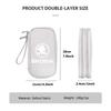 AAAAS1 Data Cable Storage Bag Travel Portable Digital Accessories Organizer Bag For Skoda Octavia A5 A7 RS Fabia Superb Rapid Karoq