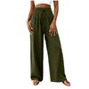 Women's Casual Drawstring Wide Leg Pants for Everyday Wear