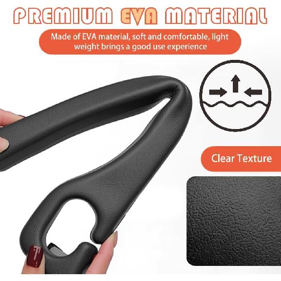 2PCS Car Seat Gap Filler Organizer With Storage Slots,Upgraded Car Gap Filler For Storing Phones,Keys,Items,Plug & Play No Drop Seat Guard For Cars