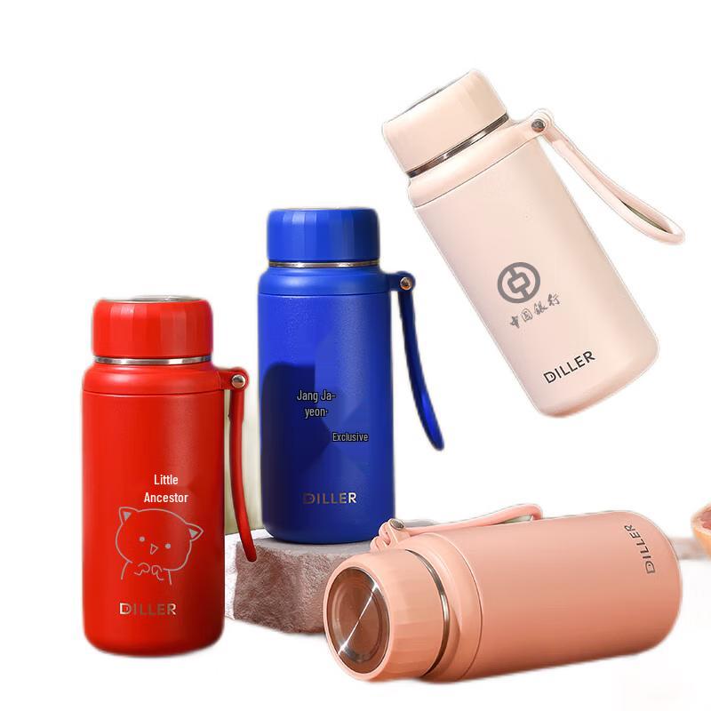 Dilebell Unisex Outdoor Sports Thermos with Tea Infuser