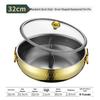 Chef Yi Qi Stainless Steel Mandarin Duck Hot Pot