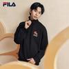 FILA Unisex Half-Zip Begonia Flower Pullover Hoodie