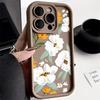 Smile Daisy Flower Print Phone Case for Oneplus 12 11 12R 11R 10R 8T One Plus NORD CE 2 3 4 LITE Soft Camera Protective Cover