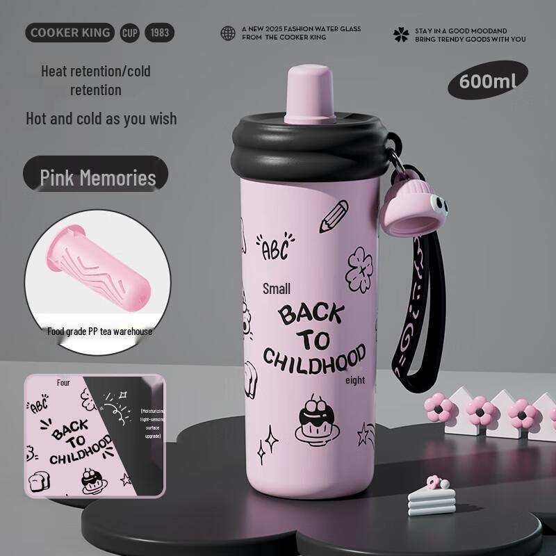 Chuaidahuang 600ml 316 Stainless Steel Insulated Travel Mug