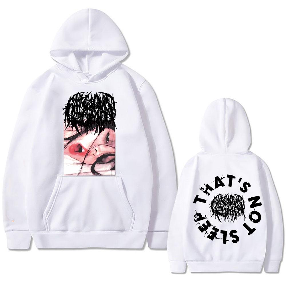 Rapper Playboi Carti und Ken Carson That's Not Sleep Hoodie Herren Opium Hip Hop Oversized Sweatshirt Herren Fleece Baumwolle Kapuzenpullover