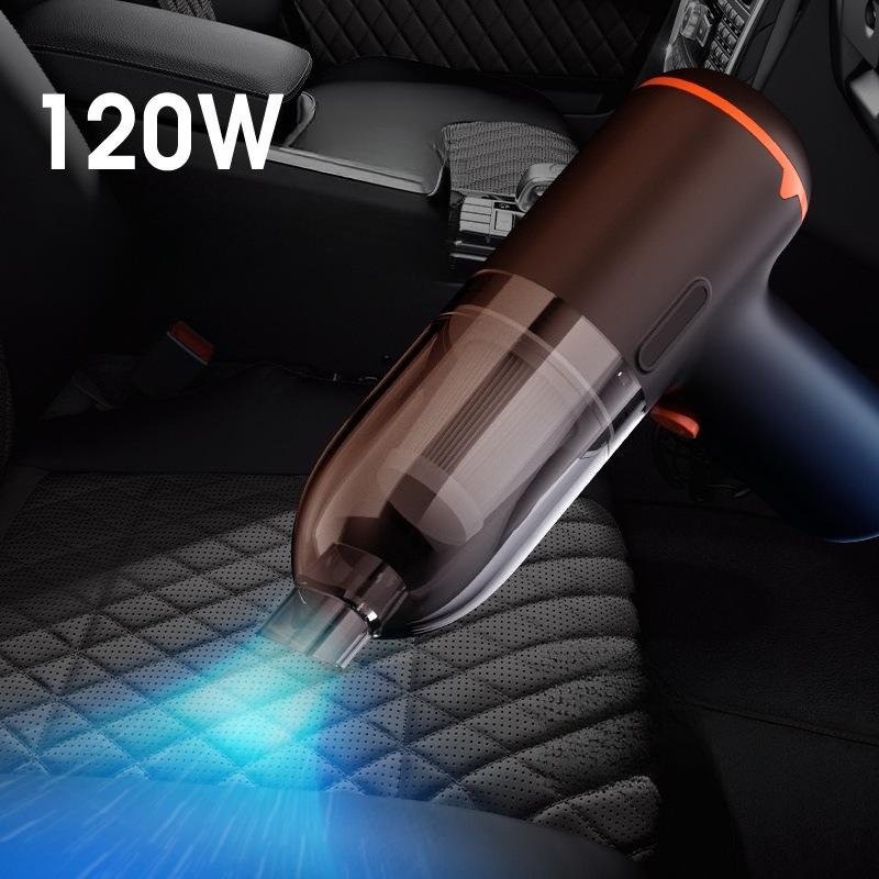 1Pc Car Vacuum Cleaner with Super Powerful Suction - Cordless Handheld Small Portable Vacuum Cleaner with Vacuum and Blow Function