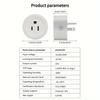 100-240V WLAN Smart Plug US-Standard Drahtlose Steckdose 10A APP Fernbedienung Sprachsteuerung Zeitschaltuhr Unterstützt Alexa Google Assistant