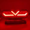 12V Motorcycle Rear Lights LED Motorcycle Brake Light ATV Tail Light Motorbike Stop Turn Signal Direction Indicator Blinker