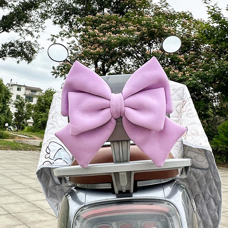 Electric Vehicle Cute Ears & Wings Universal Stickers for Helmet Decoration