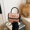 Polka dot bow bag women's 2025 new fashion personalized underarm small square bag foreign commuter shoulder oblique span bag