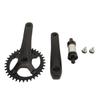 Kľuky na horský bicykel 104 mm BCD štvorhranné kužeľové kľuky 36T Pozitívna záporná reťaz s jedným kotúčom 7?12