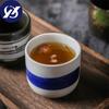 Ceramic Small Tea Cup Porcelain Hotel Restaurant Coffee Cup Simple Office Water Cup Drinkware