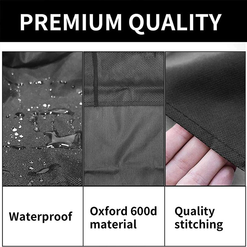 Car Seat Protector with Kids Kick Pad with Organizer Seat Cushion Back Protector Anti-Slip Storage Bag Pocket Storage Bag