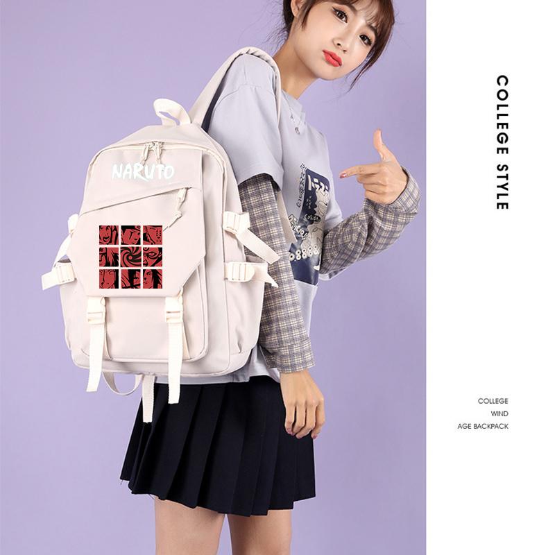 Rucsac imprimat cu anime de depozitare Geantă de capacitate mare Rucsac drăguț pentru fetiță adolescentă Geanta de întoarcere la școală Geanta cu desene animate Cadou pentru copii