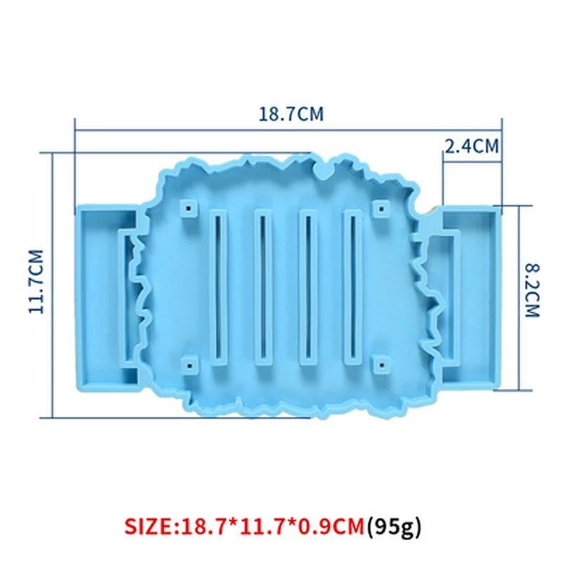 DIY Crafts Coaster Resin Molds Set Coaster Stand Silicone Mold Cup Mat Epoxy Resin Casting Cup Stand Holder Mold Silicon Mold