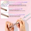 4Pcs/Set Nail Art Brushes with Non-slip Handle Women Nail Design Painting Brushes DIY Manicure Art Pens Nail Extension Gel Builder Brush Tools